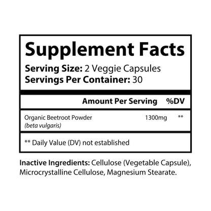 BRICKED All Natural Beetroot Powder - Gym and Bedroom Certified